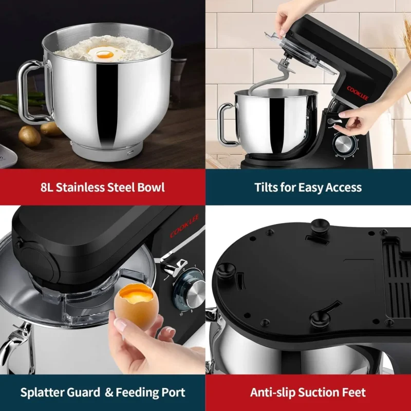 6-IN-1 Stand Mixer, - Image 6